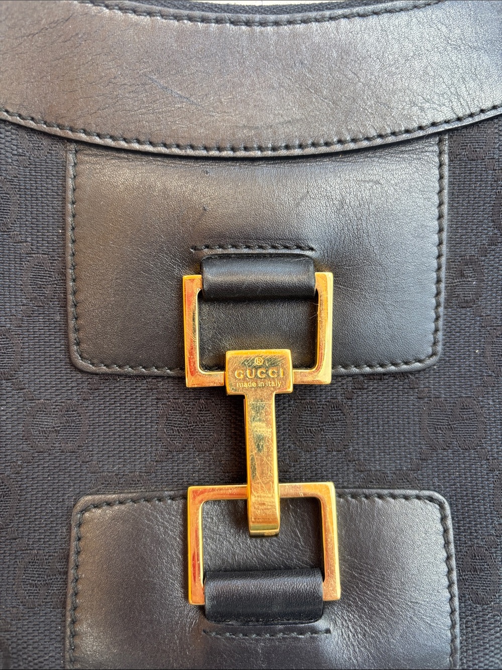 Gucci Jackie Vintage GG Canvas Shoulder Bag - Picture 2 of 14